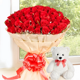 Red Heart Roses